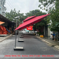 Dù che cafe lệch tâm 2.5m nghiêng theo chiều nắng