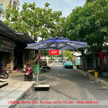 Dù che cafe lệch tâm tròn 3m8